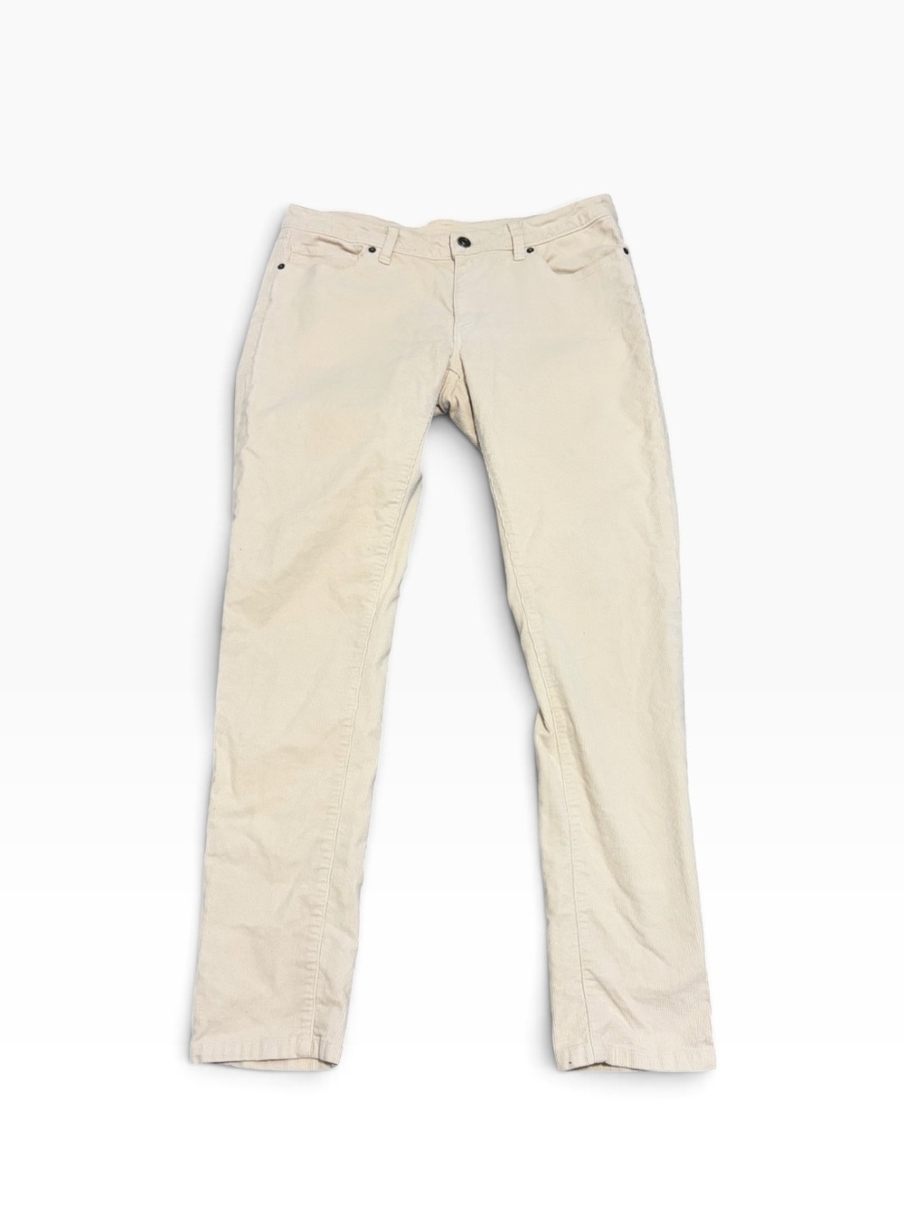 Patagonia Beige Cream Corduroy Full Length Pants Size 14
